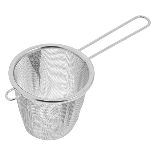 Ipetboom Edelstahl Teesieb mit Griff Feinmaschiges Tee ei Rostfrei Hitzebeständig Vielseitig für Losen Tee und Kaffeefilter Ergonomisch für Tassen und Teekannen Langlebig und von Ipetboom
