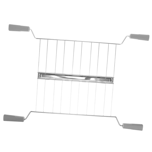Ipetboom Edelstahl Toaster Warming Rack mit Verbrennungsdesign Hitzebeständig Kompatibel mit Meisten Toastern Stabiler Brotröstaufsatz für Frühstück und Sandwiches Ipetboom Edelstahl Toaster Warming Rack mit Verbrennungsdesign Hitzebeständig Kompatibel mit Meisten Toastern Stabiler Brotröstaufsatz für Frühstück und Sandwiches von Ipetboom