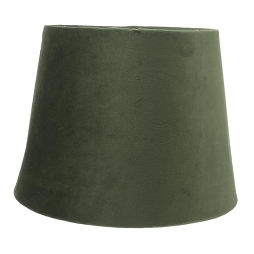 Ipetboom Fabric Lamp Shade Weißer Samt Lampenschirm Ersatzschirm für Tisch und Stehlampe Installieren Passend für Verschiedene Wohnstile Kompakte für Gemütliche Atmosphäre von Ipetboom