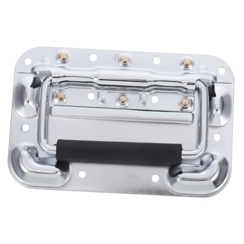 Ipetboom Federklappgriff für Werkzeugkoffer und Schrank Oberfläche Verchromt Robuste Klappgriff lösung für Flugzeugkoffer Tragegriff für Werkzeugboxen Einfache Montage Langlebiges Ipetboom Federklappgriff für Werkzeugkoffer und Schrank Oberfläche Verchromt Robuste Klappgriff lösung für Flugzeugkoffer Tragegriff für Werkzeugboxen Einfache Montage Langlebiges von Ipetboom