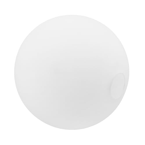 Ipetboom Frosted Milchglas Lampenschirm Öffnung Glas Lampenschirm Ersatz für Decken und Pendelleuchten Moderner Kugelschirm für Kronleuchter und Tischlampen von Ipetboom