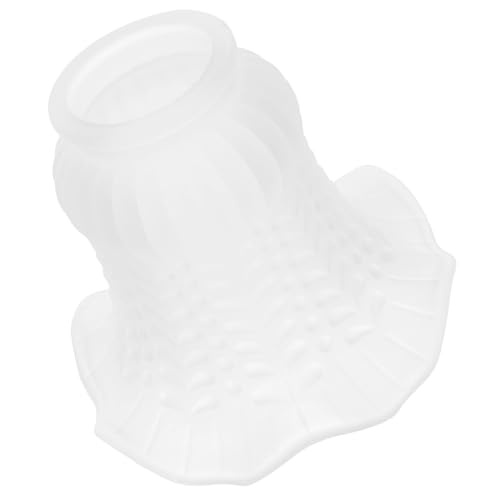 Ipetboom Frostglas Lampenschirm Ersatz Lampenschirm aus Glas Mattiert für Deckenleuchte Wohnzimmer Schlafzimmer Leichte Installation Langlebige Glasabdeckung Weiches Licht von Ipetboom