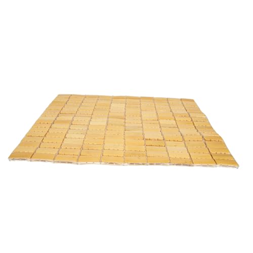 Ipetboom Fußmatte rutschfeste Türmatte Naturstil Holzblock Gewebt Antirutsch Badvorleger für Badezimmer Sauna Eingangsbereich Ipetboom Fußmatte rutschfeste Türmatte Naturstil Holzblock Gewebt Antirutsch Badvorleger für Badezimmer Sauna Eingangsbereich von Ipetboom
