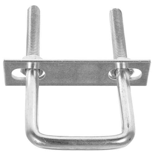 Ipetboom Galvanisierter Quadratischer U Stift Widerstandsfähige U bügel schraube Vielseitig für Bootsanhänger Aluminiumrahmenbefestigung Hohe Härte Korrosionsbeständig Inklusive Mutter Ipetboom Galvanisierter Quadratischer U Stift Widerstandsfähige U bügel schraube Vielseitig für Bootsanhänger Aluminiumrahmenbefestigung Hohe Härte Korrosionsbeständig Inklusive Mutter von Ipetboom