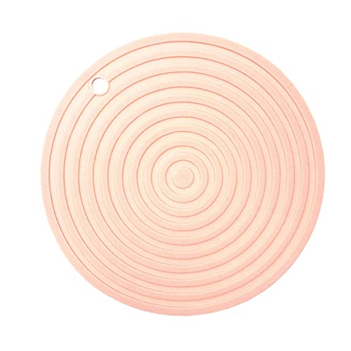 Ipetboom Große Runde Silikon Isoliermatte Tischset Hitzebeständig rutschfest Multifunktional als Topfuntersetzer und Schalenunterlage Apricot Rosa für Küche und Esstisch Ipetboom Große Runde Silikon Isoliermatte Tischset Hitzebeständig rutschfest Multifunktional als Topfuntersetzer und Schalenunterlage Apricot Rosa für Küche und Esstisch von Ipetboom
