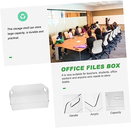 Ipetboom Große Transparente Aufbewahrungsbox für Bücher und Schallplatten CD Organizer Multifunktionaler Desktop Organizer für Büro und Zuhause Ordentliche Ablagebox für Arbeits und Ipetboom Große Transparente Aufbewahrungsbox für Bücher und Schallplatten CD Organizer Multifunktionaler Desktop Organizer für Büro und Zuhause Ordentliche Ablagebox für Arbeits und von Ipetboom