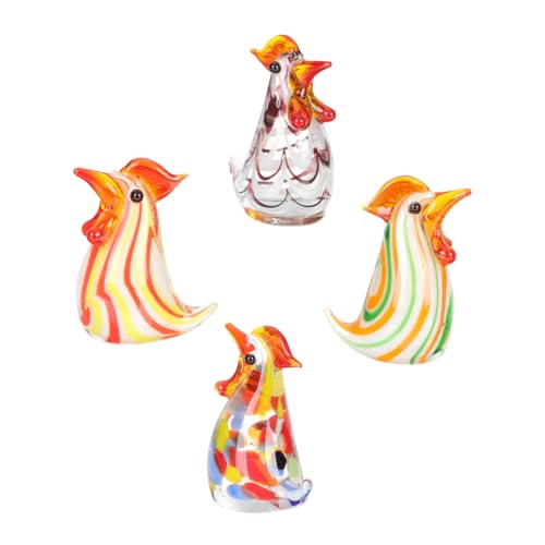 Ipetboom Hahn-Hühner-Figur Aus Glas – Mundgeblasene Kunst-Glashahn-Tierstatuen Sammelfiguren Nutztiere Actionfiguren Ostergeschenk Ipetboom Hahn-Hühner-Figur Aus Glas – Mundgeblasene Kunst-Glashahn-Tierstatuen Sammelfiguren Nutztiere Actionfiguren Ostergeschenk von Ipetboom