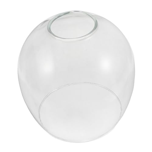 Ipetboom Handgeblasener Glaslampenschirm Elektroplattiert Ersatzlampenschirm für Wandlampen und Pendelleuchten Vielseitig Montierbar Einzigartiges Design Vintage Atmosphäre von Ipetboom