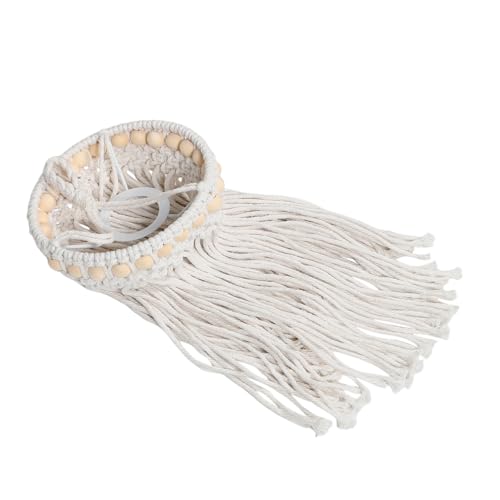 Ipetboom Handgewebter Boho Makramee Lampenschirm Deckenlampe mit Fransen Baumwollseil Wohnzimmer Schlafzimmer Hängelampe Handgemachte Deckenleuchte für Gemütliche Atmosphäre Ipetboom Handgewebter Boho Makramee Lampenschirm Deckenlampe mit Fransen Baumwollseil Wohnzimmer Schlafzimmer Hängelampe Handgemachte Deckenleuchte für Gemütliche Atmosphäre von Ipetboom