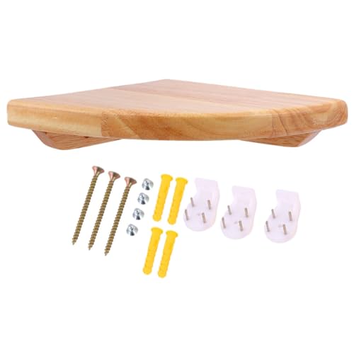 Ipetboom Holz Eckregal Wandmontage Schwebendes Feuchtigkeitsbeständiges Wandregal aus Gummibaumholz Multifunktionales Display Aufbewahrungsregal für Bad Küche Schlafzimmer Radius Ipetboom Holz Eckregal Wandmontage Schwebendes Feuchtigkeitsbeständiges Wandregal aus Gummibaumholz Multifunktionales Display Aufbewahrungsregal für Bad Küche Schlafzimmer Radius von Ipetboom