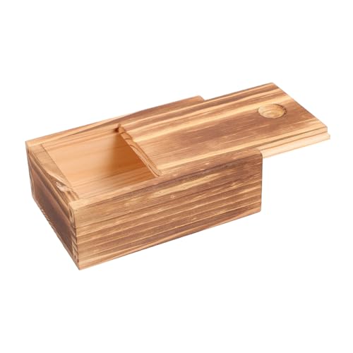 Ipetboom Holz Schmuckbox mit Schiebedeckel Kompakte Aufbewahrungskiste für Schmuck und Kleinigkeiten Leicht Dekorativ für Zuhause Schlafzimmer und Geschenke Ipetboom Holz Schmuckbox mit Schiebedeckel Kompakte Aufbewahrungskiste für Schmuck und Kleinigkeiten Leicht Dekorativ für Zuhause Schlafzimmer und Geschenke von Ipetboom