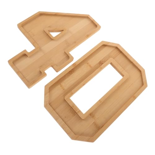 Ipetboom Holz Serviertablett Nummer Befüllbar Robustes Holztablett Multifunktionales Snack und Obsttablett Dekorativ für Geburtstag Jubiläum Party Vielseitig für Wohnzimmer Küche Ipetboom Holz Serviertablett Nummer Befüllbar Robustes Holztablett Multifunktionales Snack und Obsttablett Dekorativ für Geburtstag Jubiläum Party Vielseitig für Wohnzimmer Küche von Ipetboom