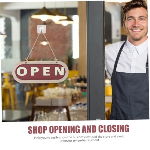 Ipetboom Holz Türschild Willkommen Doppelseitig Handgefertigt Robustes Holzschild Haus Dekoration Geschäft Hausschild für Innen und Außenbereich Ipetboom Holz Türschild Willkommen Doppelseitig Handgefertigt Robustes Holzschild Haus Dekoration Geschäft Hausschild für Innen und Außenbereich von Ipetboom