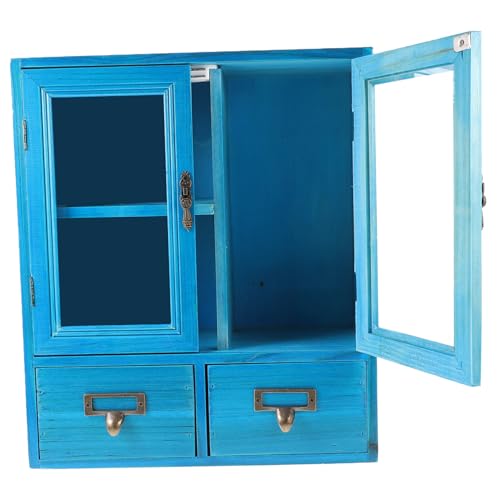 Ipetboom Holz Wandschrank mit Doppeltüren Vintage Aufbewahrungsschrank für Schlafzimmer und Wohnzimmer Robuster Küchen und Badschrank Vielseitiger Stauraum für Schmuck und Kleinteile Ipetboom Holz Wandschrank mit Doppeltüren Vintage Aufbewahrungsschrank für Schlafzimmer und Wohnzimmer Robuster Küchen und Badschrank Vielseitiger Stauraum für Schmuck und Kleinteile von Ipetboom