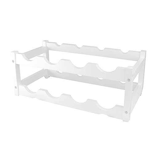 Ipetboom Holz Weinflaschenhalter Doppelstöckiger Weinfass Organizer aus Eleganter Weinregal für Zuhause Hotel und Weinkeller zur Stilvollen Präsentation und Aufbewahrung Ihrer Weinflaschen von Ipetboom