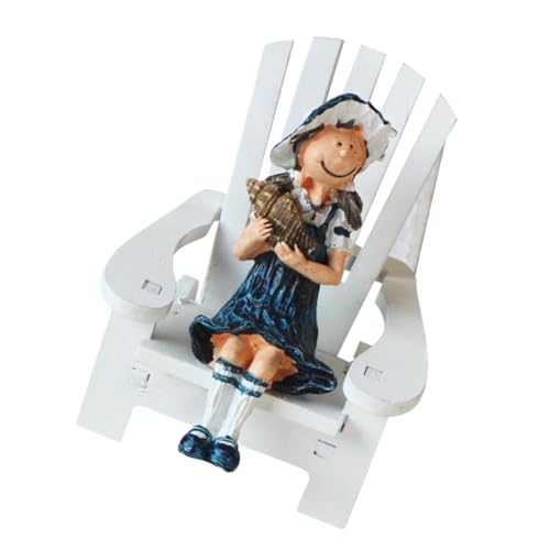 Ipetboom Holzhandwerk Strandstuhl Dekorative Tischfigur Kreative Miniatur Strandkorb Deko Geschenkidee für Wohnzimmer Schlafzimmer Büro Ipetboom Holzhandwerk Strandstuhl Dekorative Tischfigur Kreative Miniatur Strandkorb Deko Geschenkidee für Wohnzimmer Schlafzimmer Büro von Ipetboom
