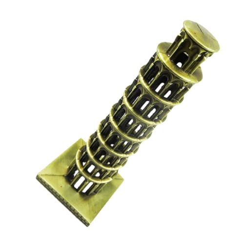 Ipetboom Italienisches Pisa Schieferturm Modell Retro Europäisches Dekor Souvenir Tischornament für Zuhause und Büro von Ipetboom