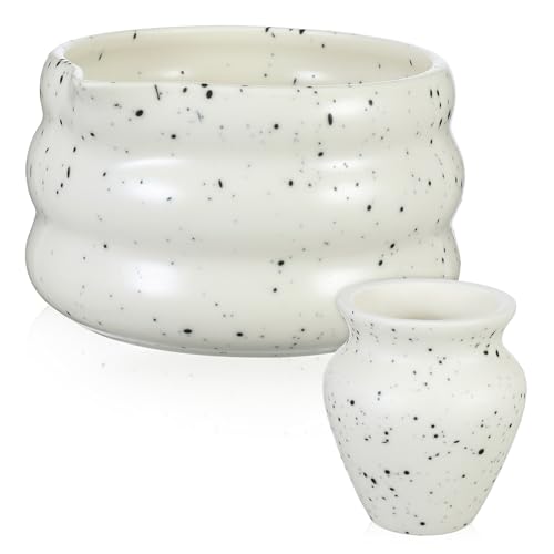 Ipetboom Japanisches Matcha Set Handgefertigte Matcha Schüssel mit Schneebesenhalter für Traditionelle Teezeremonie Vielseitig Einsetzbar Stilvolles Design für Tee Liebhaber von Tochter an Ipetboom Japanisches Matcha Set Handgefertigte Matcha Schüssel mit Schneebesenhalter für Traditionelle Teezeremonie Vielseitig Einsetzbar Stilvolles Design für Tee Liebhaber von Tochter an von Ipetboom