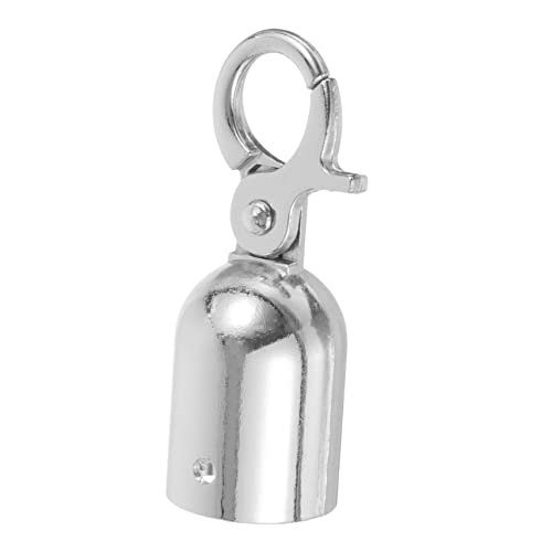 Ipetboom Kabelstopper Endkappe mit Haken Seilende Stopper für Geländer Sicherheitsisolierung und Personenleitsystem Robust und Langlebig Einfach zu Montieren Demontieren von Ipetboom