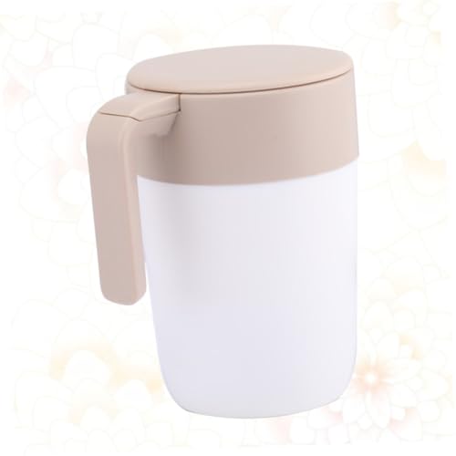 Ipetboom Kaffeebecher mit Filter Pp kaffeezubereiter Tragbar Leicht für Unterwegs Einfache Handhabung für Kaffeeliebhaber Geschenk Weiß von Ipetboom