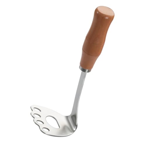 Ipetboom Kartoffelstampfer mit Holzgriff Kleiner Gemüsestampfer für Kartoffelpüree Bohnen und Obst Langlebiges Küchenwerkzeug Einfach zu Reinigen Vielseitig Einsetzbar Ipetboom Kartoffelstampfer mit Holzgriff Kleiner Gemüsestampfer für Kartoffelpüree Bohnen und Obst Langlebiges Küchenwerkzeug Einfach zu Reinigen Vielseitig Einsetzbar von Ipetboom