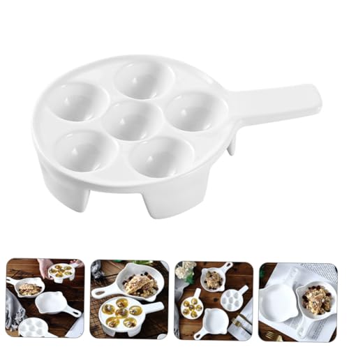 Ipetboom Keramik Escargot Backform mit Griff Snail Baking Dish aus Robustem Material Ergonomisch Gestaltet für Zuhause Outdoor Bbq und Restaurant Stilvolles Serviergeschirr für Ipetboom Keramik Escargot Backform mit Griff Snail Baking Dish aus Robustem Material Ergonomisch Gestaltet für Zuhause Outdoor Bbq und Restaurant Stilvolles Serviergeschirr für von Ipetboom