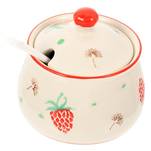 Ipetboom Keramik Salz Gewürzbehälter mit Löffel und Deckel Japanischer Stil Langlebige Keramik Vielseitige Gewürzdose für Salz Pfeffer Zucker Küchenzubehör Ipetboom Keramik Salz Gewürzbehälter mit Löffel und Deckel Japanischer Stil Langlebige Keramik Vielseitige Gewürzdose für Salz Pfeffer Zucker Küchenzubehör von Ipetboom