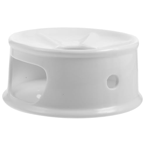 Ipetboom Keramik Teewärmer Stövchen Hitzebeständig Vintage Teekannen Heizbasis für Losen Tee Zuhause Büro Teestövchen Porzellan Teekessel Wärmer von Ipetboom