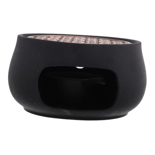 Ipetboom Keramik Teewärmer Stövchen mit Teelicht Eleganter Runder Teekannen Ständer Sicherer Kaffeekannen Wärmer Gleichmäßige Wärmeverteilung Stilvolles Design für Zuhause und von Ipetboom