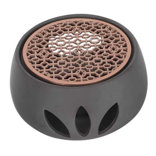 Ipetboom Keramik Teewärmer mit Handgefertigtem Japanischem Teekannen Heizbasis Eleganter Schwarzer Jade Optik Geeignet für Haushalt Büro und Teehäuser Praktischer Teelicht Wärmer zur Tee Ipetboom Keramik Teewärmer mit Handgefertigtem Japanischem Teekannen Heizbasis Eleganter Schwarzer Jade Optik Geeignet für Haushalt Büro und Teehäuser Praktischer Teelicht Wärmer zur Tee von Ipetboom