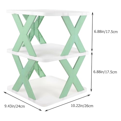 Ipetboom Klappbares Schuhregal mit Platzsparender Schuhorganizer aus Robustem Material für Eingangsbereich Wohnzimmer und Schlafzimmer Faltbar Vielseitig Einsetzbar Nordisches Blau von Ipetboom