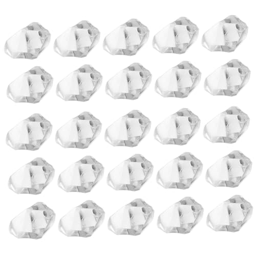 Ipetboom Klarer facettierter Perlen Langlebig Vielseitig Schmuck Zubehör für Kronleuchter Fenster Deko Party DIY Heilsteine Natürliche Steine von Ipetboom