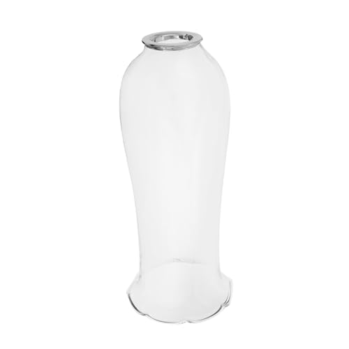 Ipetboom Klarglas Lampenschirm Windschutz Winddichter Vintage Öllampen Schornstein Handgeblasen Ersatzglas für Innen Außen Dekoration von Ipetboom