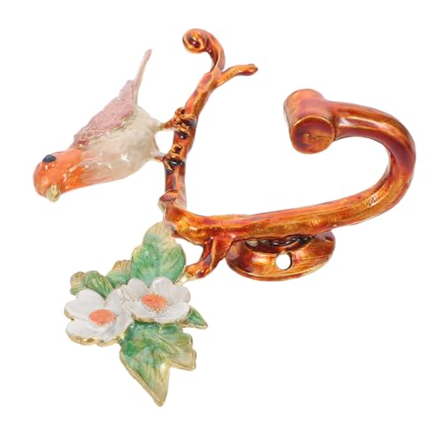 Ipetboom Kreative Metall-blumen-wandhaken mit Vogelmotiv Antike Wandmontage Dekorativer Garderobenhaken für Flur Schlafzimmer Bad Einzelner Platzsparender Haken für Mäntel Hüte Taschen Ipetboom Kreative Metall-blumen-wandhaken mit Vogelmotiv Antike Wandmontage Dekorativer Garderobenhaken für Flur Schlafzimmer Bad Einzelner Platzsparender Haken für Mäntel Hüte Taschen von Ipetboom