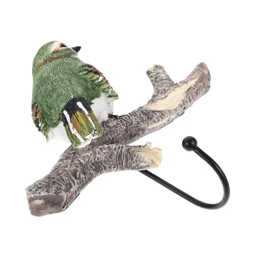 Ipetboom Kreativer Resin Wandhaken Vogel AST Dekorativer Garderobenhaken Robust und Wasserfest als Kleider und Hutaufbewahrungshaken für Flur Wohnzimmer und Garten Zufällige Farbe Ipetboom Kreativer Resin Wandhaken Vogel AST Dekorativer Garderobenhaken Robust und Wasserfest als Kleider und Hutaufbewahrungshaken für Flur Wohnzimmer und Garten Zufällige Farbe von Ipetboom