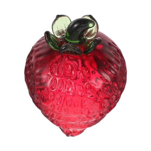 Ipetboom Kristall Erdbeer Ornament Glas Dekoration Für Schreibtisch Nachttisch Zuhause Ipetboom Kristall Erdbeer Ornament Glas Dekoration Für Schreibtisch Nachttisch Zuhause von Ipetboom