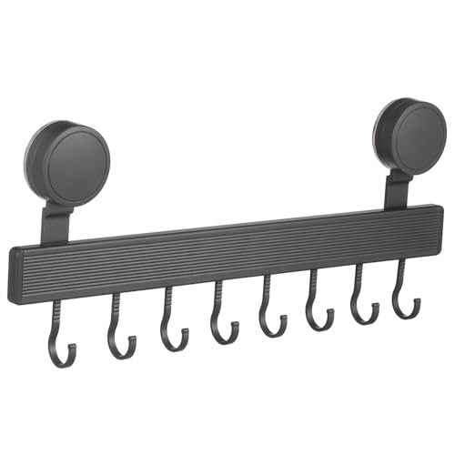 Ipetboom Küchen Saugnapf Haken Wandmontage Fach Schwerer Aufbewahrungsrack für Töpfe Pfannen und Handtücher für Utensilien und Einfache Ipetboom Küchen Saugnapf Haken Wandmontage Fach Schwerer Aufbewahrungsrack für Töpfe Pfannen und Handtücher für Utensilien und Einfache von Ipetboom