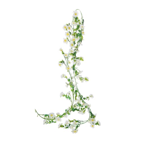 Ipetboom Künstliche Girlande aus Seidenblumen Langlebige Farbechte Blumengirlande mit Grünem Laub Schnell Installierbare Dekoration für Hochzeit Garten Party Innen und Außenbereich Ipetboom Künstliche Girlande aus Seidenblumen Langlebige Farbechte Blumengirlande mit Grünem Laub Schnell Installierbare Dekoration für Hochzeit Garten Party Innen und Außenbereich von Ipetboom