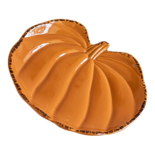 Ipetboom Kürbisteller Aus Keramik Für Thanksgiving Herbstteller Mit Kürbisform Serviertablett Für Vorspeisen Desserts Snacks Und Käse Für Erntedankfeste Und Dekoration Ipetboom Kürbisteller Aus Keramik Für Thanksgiving Herbstteller Mit Kürbisform Serviertablett Für Vorspeisen Desserts Snacks Und Käse Für Erntedankfeste Und Dekoration von Ipetboom