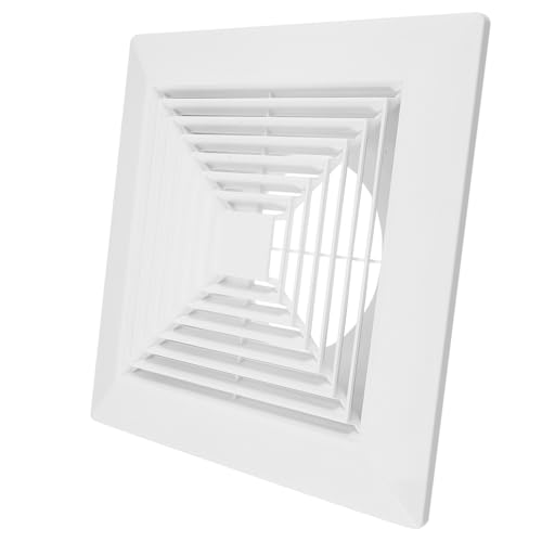 Ipetboom Kunststoff Lüftungsgitter mit Federmechanismus Quadratischer Badezimmer Abdeckungsersatz Deckenlüfter Abdeckung für Auslass mit Gleichmäßiger Luftverteilung Ipetboom Kunststoff Lüftungsgitter mit Federmechanismus Quadratischer Badezimmer Abdeckungsersatz Deckenlüfter Abdeckung für Auslass mit Gleichmäßiger Luftverteilung von Ipetboom