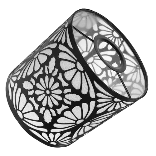 Ipetboom Lampenschirm Metall Hohler Lampenschirm Ersatzschirm für Deckenlampe Pendelleuchte Schlafzimmer Wohnzimmer Modernes Design Leichte Installation von Ipetboom