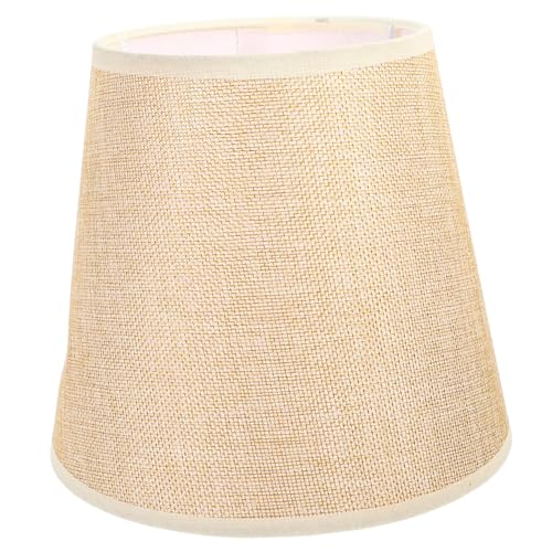Ipetboom Lampenschirm aus Leinenstoff Stabile Tischlampen abdeckung Ersatz Lampenschirm für Steh Hängelampen Warmes Licht für Wohnzimmer Schlafzimmer Küche Ipetboom Lampenschirm aus Leinenstoff Stabile Tischlampen abdeckung Ersatz Lampenschirm für Steh Hängelampen Warmes Licht für Wohnzimmer Schlafzimmer Küche von Ipetboom