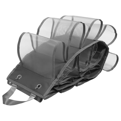 Ipetboom Legging Organizer Aufbewahrungstasche mit Haken Wandhängender Organizer für Kleidung Schuhe und Kleine Gegenstände Fächer für Schränke und Türen von Ipetboom