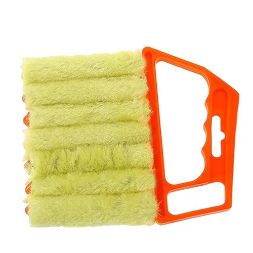 Ipetboom Leichtes Waschbares Fenster jalousien reinigungswerkzeug Handbesen mit Mikrofasern Langlebige Staubentfernungsbürste Geeignet für Rollläden Einfache Reinigung Aller Ecken und von Ipetboom