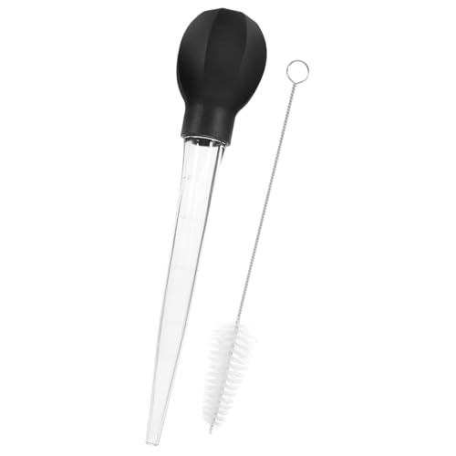 Ipetboom Liquid Transfer Pump mit Bbq Basting Brush und Turkey Baster Vielseitiges Öl und Flüssigkeitstransfer Tool mit Reinigungsbürste Robustes Einfach zu Reinigendes Küchenwerkzeug für Ipetboom Liquid Transfer Pump mit Bbq Basting Brush und Turkey Baster Vielseitiges Öl und Flüssigkeitstransfer Tool mit Reinigungsbürste Robustes Einfach zu Reinigendes Küchenwerkzeug für von Ipetboom
