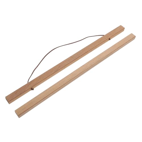 Ipetboom Magnetischer Bildaufhänger aus Holz Scroll Wandhalterung für Malereien DIY Magnetrahmen zum Einfachen Wechseln von Postern Geeignet für Wohnzimmer und Bürodekoration von Ipetboom