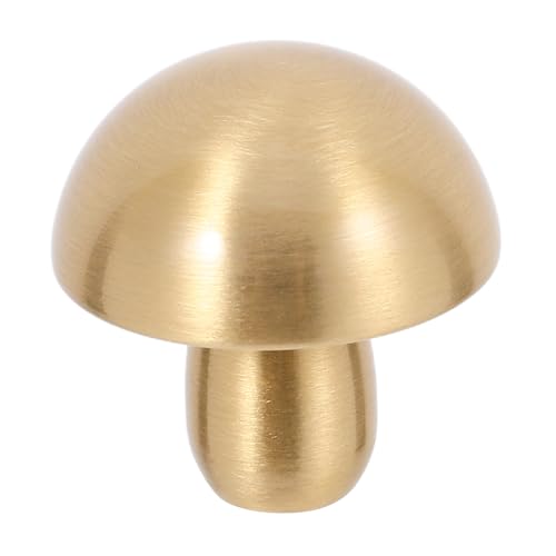 Ipetboom Massiver Messing Knauf Pilzform Ergonomischer Möbelgriff Komfortabler Schrankgriff Für Kommode Küchenmöbel Und Schubladen Zuhause Büro Hotel Ipetboom Massiver Messing Knauf Pilzform Ergonomischer Möbelgriff Komfortabler Schrankgriff Für Kommode Küchenmöbel Und Schubladen Zuhause Büro Hotel von Ipetboom