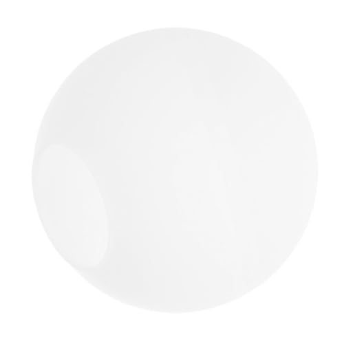 Ipetboom Mattierter Glas lampenschirm Rund Ersatz glaskugel für Deckenleuchte Wohnzimmer Esszimmer Beleuchtung Frosted Lampenschirm Bruchsicher Angenehmes Licht Vielseitig Einsetzbar von Ipetboom