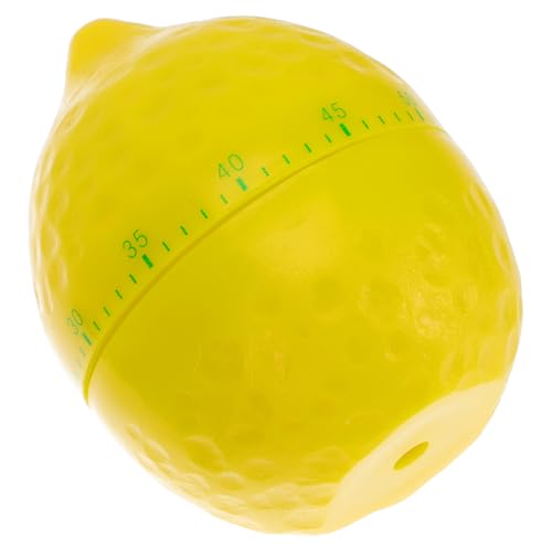 Ipetboom Mechanischer Küchentimer Lemon Form aus Kunststoff Praktischer Visueller Countdown Timer Einfach zu Bedienen für Backen Kochen Lernen und Haushalt Langlebiges Küchen Gadget Ipetboom Mechanischer Küchentimer Lemon Form aus Kunststoff Praktischer Visueller Countdown Timer Einfach zu Bedienen für Backen Kochen Lernen und Haushalt Langlebiges Küchen Gadget von Ipetboom