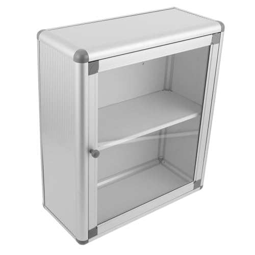 Ipetboom Medikamentenbox zur Wandmontage Medikamentenfall Wandmontage -Medizinschrank Organisator der medizinischen Versorgung Tablethülle Mauermedizinbehälter Legierung Silber Ipetboom Medikamentenbox zur Wandmontage Medikamentenfall Wandmontage -Medizinschrank Organisator der medizinischen Versorgung Tablethülle Mauermedizinbehälter Legierung Silber von Ipetboom
